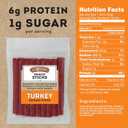 3 x Old Wisconsin Turkey Sausage Snack Sticks, Naturally Smoked, Ready to Eat, High Protein, Low Carb, Keto, Gluten Free, 16 Ounce Resealable Package, BBD: 11/06/2026