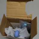 Dog Slicker Brush for Dogs Grooming Kit 4PCS | Large Dog Brush for Goldendoodles Poodles Doodles | Long Pin Haired Brush | Poodle Brushes and Comb (Blue)