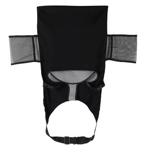 Upgrade Extended Version Baby Airplane Seat Extender for Flying Travel, Toddler Travelling Bed for Airplane Seats, Portable Infant Seat Extender for Airplanes, Baby Travel Essentials - Black (16.1" x 24.4")