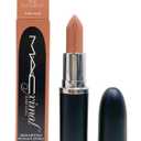 MAC Ximal Sleek Satin Lipstick - 836 Fleshpot (Warm light beige flesh tone like nude) .12 Oz / 3.5 g