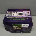 Halloween Decorations - 47" H Animated Floating Broom with Remote Control & Sound Needed to Activate - Magic Witch Broom for Indoor Home Decoration - Halloween Decor Props for Bedroom Living Room