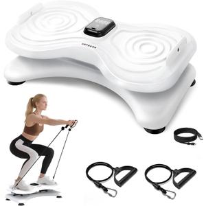 HAPBEAR Waist Twister Machine with LCD Display, 330LBS Capacity - Noiseless Ab Workout Board for Core Exercise & Slim Waist - Anti-Slip Home Gym Fitness Equipment