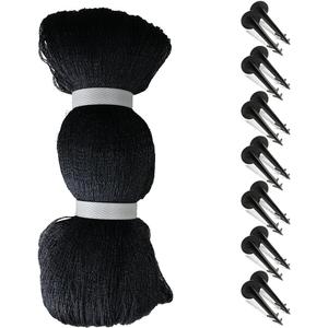 Rainleaf Pond Netting, 14' x 20' Pond Net Cover, Koi Pond Netting for Leaves, Heavy Duty Koi Pond Net Protecting Koi Fish from Herons, Stakes Included, Snare Nets