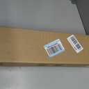 Patent Pending, Adjustable Double Bubble Door Sweep, Draft Stopper, Under Door Seal for Exterior Doors, 1 3/4" x 36", White (36 inch)
