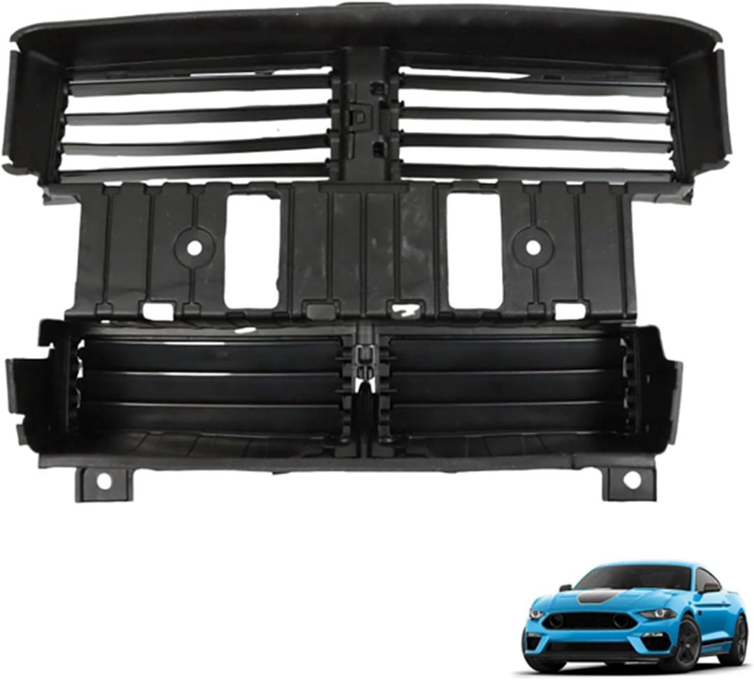 munirater Radiator Active Grille Shutter Replacement for 2018-2022 Mustang JR3Z8475F