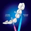 Piksters Interdental Brushes, 40 pk, Size 00, Interdental Tooth Brush for Extremely Tight Gaps, Gum Soft Bristles for Plaque Removal, Safe for Braces (40 Count (Pack of 1))