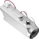 5301EL1001H Dryer Heating Element fit for LG.TROMM,Heater Assembly 5301EL1001H fit for Kenmore Elite 79680272900 3 Prong Thermostat 6931EL3001F DLEX7177WM DLE5977W DLE2516W DLE0442W prime&swift