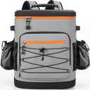 Large 52cans Cooler Backpack, Insulated, Waterproof, Leak Proof, 30L Large Capacity