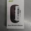 Acer Computer Mouse Wireless, 2.4G Slim USB Wireless Mice with USB Receiver, 800/1200/1600 Adjustable DPI Optical Laptop Mouse with 4 Buttons, Portable for Laptop, Desktop, PC, Black 