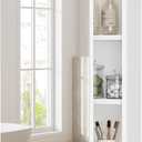 Homleke Wall-Mounted Medicine Cabinet with Mirror, Bathroom Vanity Cabinet, 5.3”D x 15.8’’W x 23.6’’H