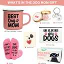 Dog Mom Gifts For Women, Dog Lover Gifts, Mothers Day Gift for Mom Daughter Unique Birthday Gift, Christmas idea Set with 10oz Ceramic Coffee Mug for Dog-loving Friend