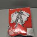 fun shack Black and White Striped Suit Mens Costume, Halloween Costumes for Adults, Halloween Costumes for men (XX-Large)