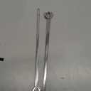 12" 12 Pack - Metal Skewers Reusable Kabob Skewers BBQ Barbecue Skewers for Grilling, Stainless Steel