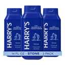 Harry's Men's 2 in 1 Shampoo and Conditioner for All Hair Types - New Stone Scent - (3 Pack) 14 fl oz - No Parabens or Sulfates