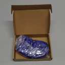 PATIKIL 1.2 Inch Small Ribbon Flowers, 100 Pcs Satin Ribbon Flowers Mini Fabric Flowers for Crafts DIY Wedding Ornament Appliques, Dark Blue