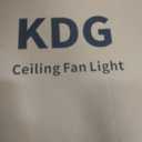 KDG 15.8" Low Profile LED Ceiling Fans with Light, Reversible Flush Mount with Remote and 6 Winds Speeds Fan Lighting, 3 Colors Dimmable for Bedroom, Living Room, Kids, Dinning Room, Kitchen (Black)