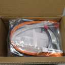 vovoyager 50 Ft Drain Snake, Fast Unclog Snake, Manual & Electric Plumbing Snaker for Shower Sink, Toilet and Kitchen, Drain Auger 50 ft Comes with Gloves and Bag, 1/ 4 Inch, Green