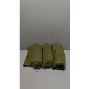 CAI TENG Fleece Throw Blankets Lightweight Warm Soft Cozy Dog Blanket Bulk 3 Pack Fleece Blanket Solid for Home, Bed, Sofa, Dorm, Office, Gifts, Outdoor Olive Green 50 x 60 inch