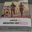 APEXUP Weighted Vest Men Women, Weight Vest for Women Workout Equipment for Strength Training Running