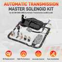 4L60E 4L65E Automatic Transmission Master Solenoid Kit EPC TCC 3-2 PWM w/Harness Filter Gasket Compatible with GM 2003-2005 M30 M32 Replace#24209121 24215111 24230298 8683187 8677314 24208576
