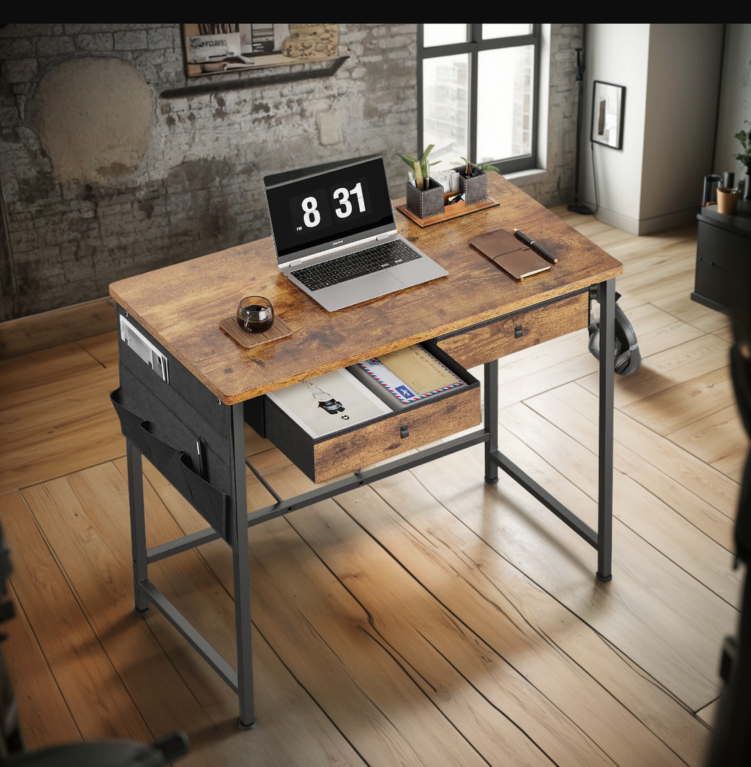 Maihail Small Desk with Drawers SZ501
