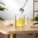 Numola Long Handle Tea Ball Stainless Steel, 2Pcs Premium Tea Infuser Filter for Loose Leaf Tea, Reusable Fine Mesh Tea Interval Diffuser Strainer for Cup and Teapot