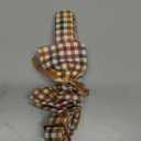 Elegant little tail Dog Collar with Bow, Comfotable Dog Bowtie, Bowtie Dog Collar Adjustable Dog Collars for Small Medium Large Dogs and Cats (Medium (Pack of 1), Yellow Plaid)