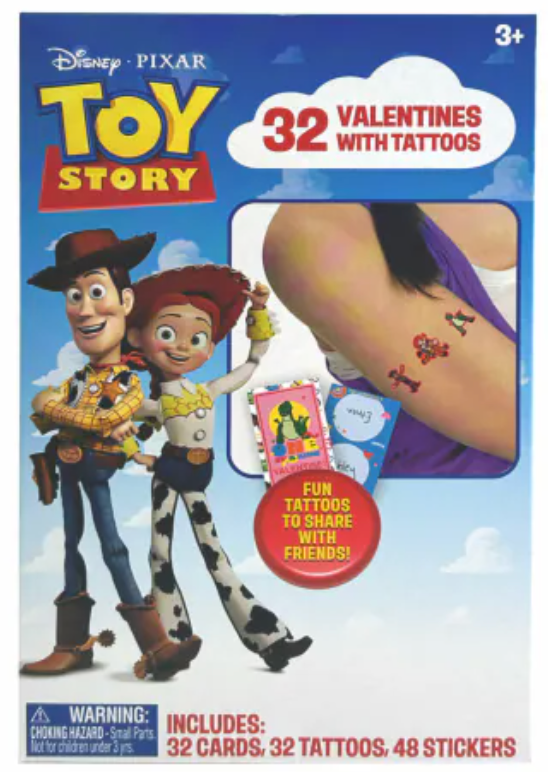 Exchange Cards Toy Story Tattos