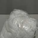 Subrtex 3 Inch Mattress Topper Cover (Only Cover) Mattress Topper Protector Bedding Rayon Made from Bamboo Removable Mattress Encasement with Zippers, King (White)