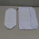 2 Pieces Makeup Bag Set Cute Cosmetic Pouch for Women Seersucker Travel Toiletry Bag Preppy Small Makeup Purse Pouch Aesthetic Skincare Brushes Storage Organizer for Christmas Women(Blue)