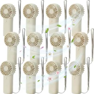 10 Pack Mini Portable Fan Bulk Handheld Pocket Fan Mini Fans Bulk
