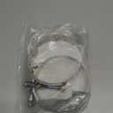 ROADFORMER 97mm - 105mm T-Bolt Hose O.D. Clamp - Working Range 3.81" - 4.13" for 4 inch Hose OD, Stainless Steel Bolt, SS Band Floating Bridge and Nylon Insert Locknut (97mm - 105mm, 2 Pack)