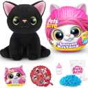 Pets Alive Smitten Kittens Surprise (Bombay Cat Lucky) by ZURU Nurture Play Soft Toy Unboxing Adopt Interactive 10 Sounds