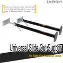 RV Slide Out Support Trailer Stabilizer Jacks, RV Camper Accessories for Travel Trailers - 15" to 26" - 5000 Lbs Each - Pack of 2