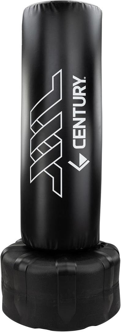 Century Wavemaster XXL | Freestanding Punching Bag with Base | Heavy Bag Boxing Martial Arts Kickboxing Bag | Optimal Strength and Cardio Training Bag (Black)
