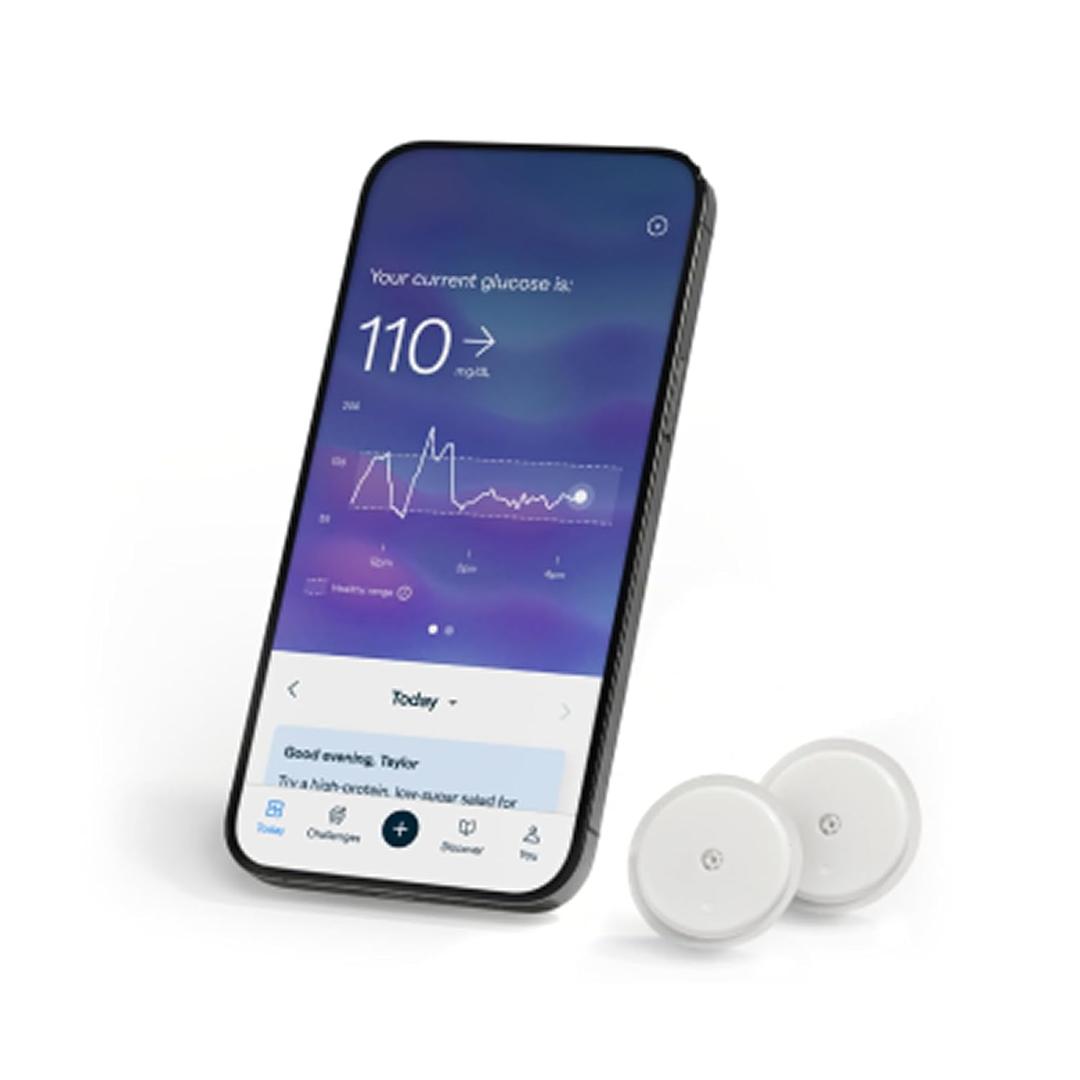 Lingo Continuous Glucose Monitor (Pack of 2). Made by Abbott. Optimize Your Nutrition with Real-time Glucose Data. 1 Lingo biosensor lasts up to 14 Days*. Works with iOS and Android. US Only.