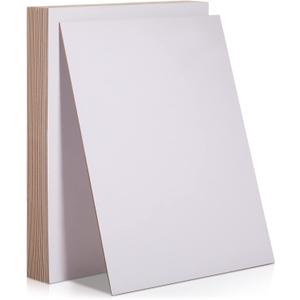 20 Pcs Book Board, Binders Board Chipboard Designer Bookboard Kraft Heavy Duty Chipboard Sheets Bookbinding Supplies for Book Binding Cover (White, 12.5 x 10 Inch 50PT)