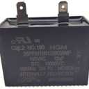 WPW10350564 Rectangular Metal Alloy Steel Refrigerator Capacitor Run Capacitor