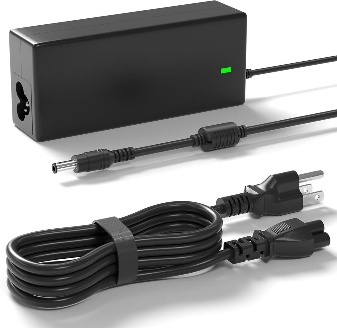 65W Power Cord Compatible with HP Monitor 27" 25" 23.8" 23" 21.5" 31.5" 25f 27f 22cwa 27es 27er 27eb 27xi 27xw 27bw
