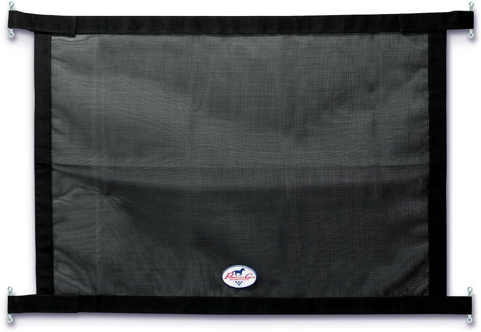 Professionals Choice 35X26 Equine Trailer Window Screen (Black)