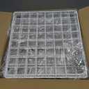 3PCS Stackable Closet Organizers and Storage, Closet Shelves with Wood Top Extra Storage, Clothes Storage Organizer Basket Bin/Cube for Home Wardrobe Organization(White-Sturdy Metal) Patent Pending