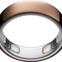 Oura Ring 5 Smart Wearable - Deep Rose - Size 7 - Fitness & Sleep Tracker