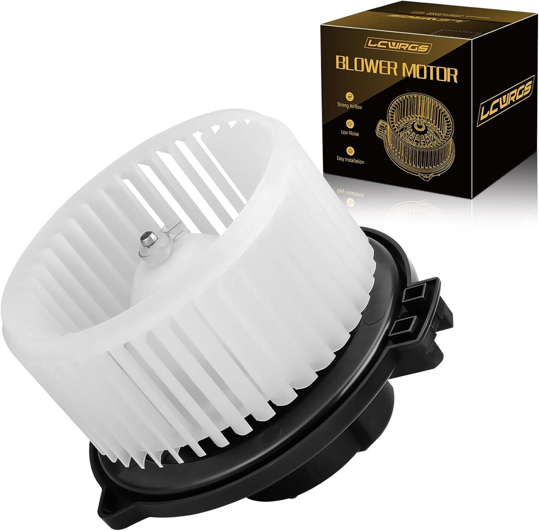 AC Blower Motor with Fan Fits for 2003-2008 Honda Pilot, 1999-2004 Honda Odyssey, 1998-2002 Honda Accord, 2001-2006 Acura MDX HVAC Heater Blower Motor Fan Replaces# 700002