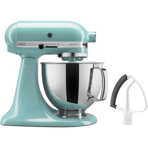 KitchenAid KSM150FEAQ Value Bundle Artisan 5 Quart Stand Mixer, Aqua Sky