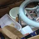 JOYSTAR Unicorn 16 Inch Kids Bike for 4 5 6 Years Girls with Doll Bike Seat Children Princess Bike with Training Wheels Basket Streamer Toddler Girl Bikes Pink