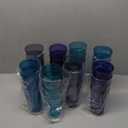 US Acrylic Cafe Plastic Reusable Tumblers (Set of 16) 20-ounce Water Cups Coastal Colors | Restaurant Style Drinking Glasses Value Set, Stackable, BPA-free, Made in the USA | Top-rack Dishwasher Safe