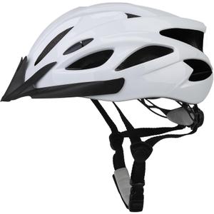 Adult Cycling Bike Helmet, Lightweight and Adjustable with Pads&Visor for Men and Women,Premium Quality Airflow Unisex Bicycle Helmet,Suggested Fit 58-61 cm