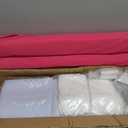 2 Pack Kids Teepee Tent with Mattress,Fitted Sheet,Light String,Washable Natural Cotton Toddler Play Tent for Girls Boys Indoor Outdoor Sleepover Slumber Birthday Party (Rose Red)