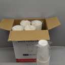 JOLLY CHEF 180 Count 16 oz Coffee Cups, White Drinking Paper Cups for Coffee, Water, Juice, or Tea, Suitable for Party, Picnic, Travel, and Events