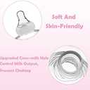 Nipple Shields for Nursing Newborn 2 Count, Upgraded for Protecting Inverted & Sore Nipples, Assisting Latch Difficulties, Great for Breastfeeding Mothers, Carrying Case Included